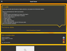 Tablet Screenshot of geek-room.com